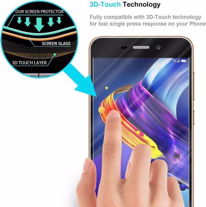 Immagine prodotto Cadorabo Vetro di protezione del display a schermo intero (1 Pezzo/i, Honor 6C Pro)