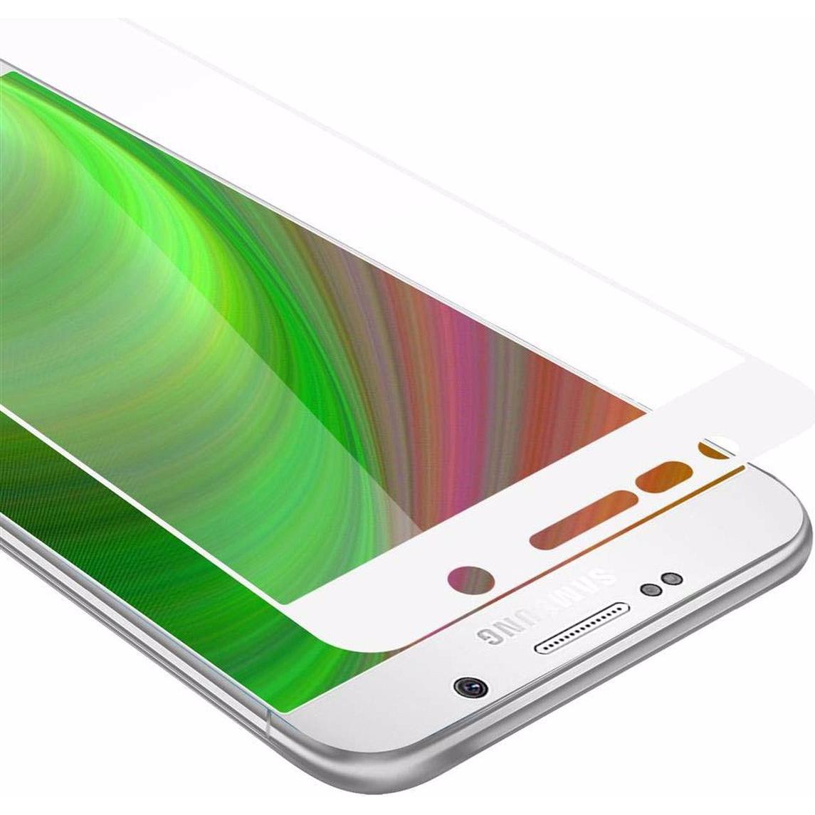Thumbnail - Cadorabo Vollbild Displayschutzglas (1 Stück, Samsung Galaxy Note 5), Smartphone Schutzfolie, Weiss