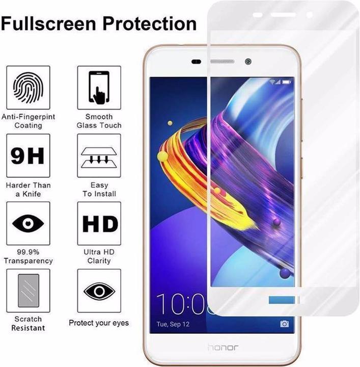 Actual product image Cadorabo Full screen display protection glass (1 Piece, Honor 6C)