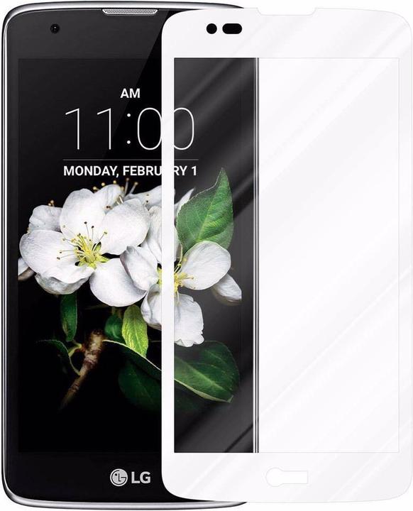 Actual product image Cadorabo Full screen display protection glass (1 Piece, LG K8)