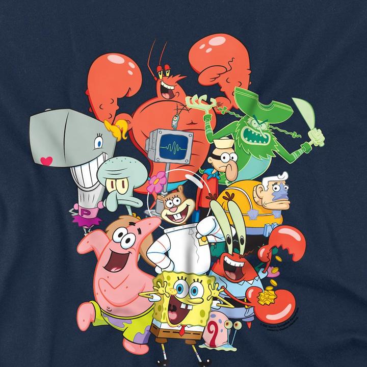 Produktbild Spongebob Squarepants The Whole Gang TShirt (L)