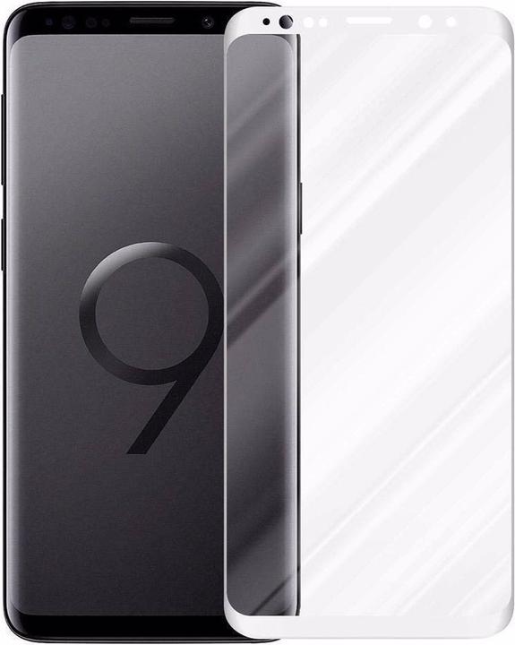 Actual product image Cadorabo Full screen display protection glass (1 Piece, Samsung Galaxy S9+)