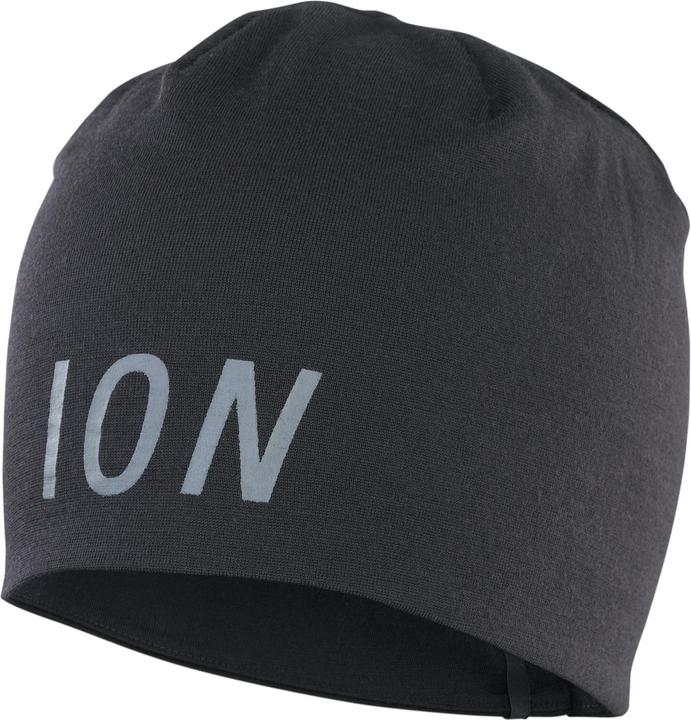 Actual product image ION Beanie Logo Merino - black