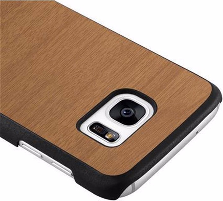Immagine prodotto Cadorabo Copertina rigida Copertina di legno (Samsung Galaxy S7)