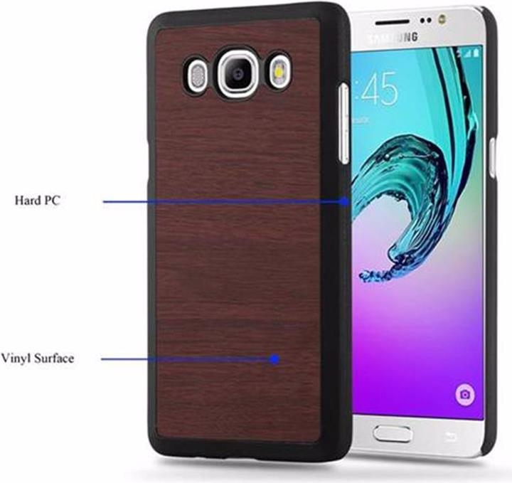 Productafbeelding Cadorabo Harde kaft Woody Cover (Samsung Galaxy J7 2016)