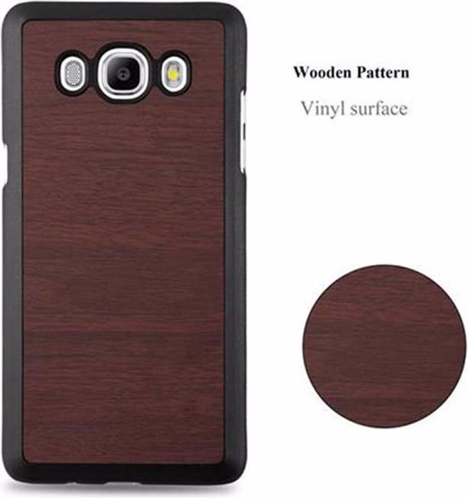 Productafbeelding Cadorabo Harde kaft Woody Cover (Samsung Galaxy J7 2016)