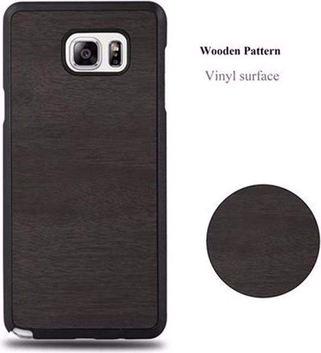 Productafbeelding Cadorabo Harde kaft Woody Cover (Samsung Galaxy Note 5)