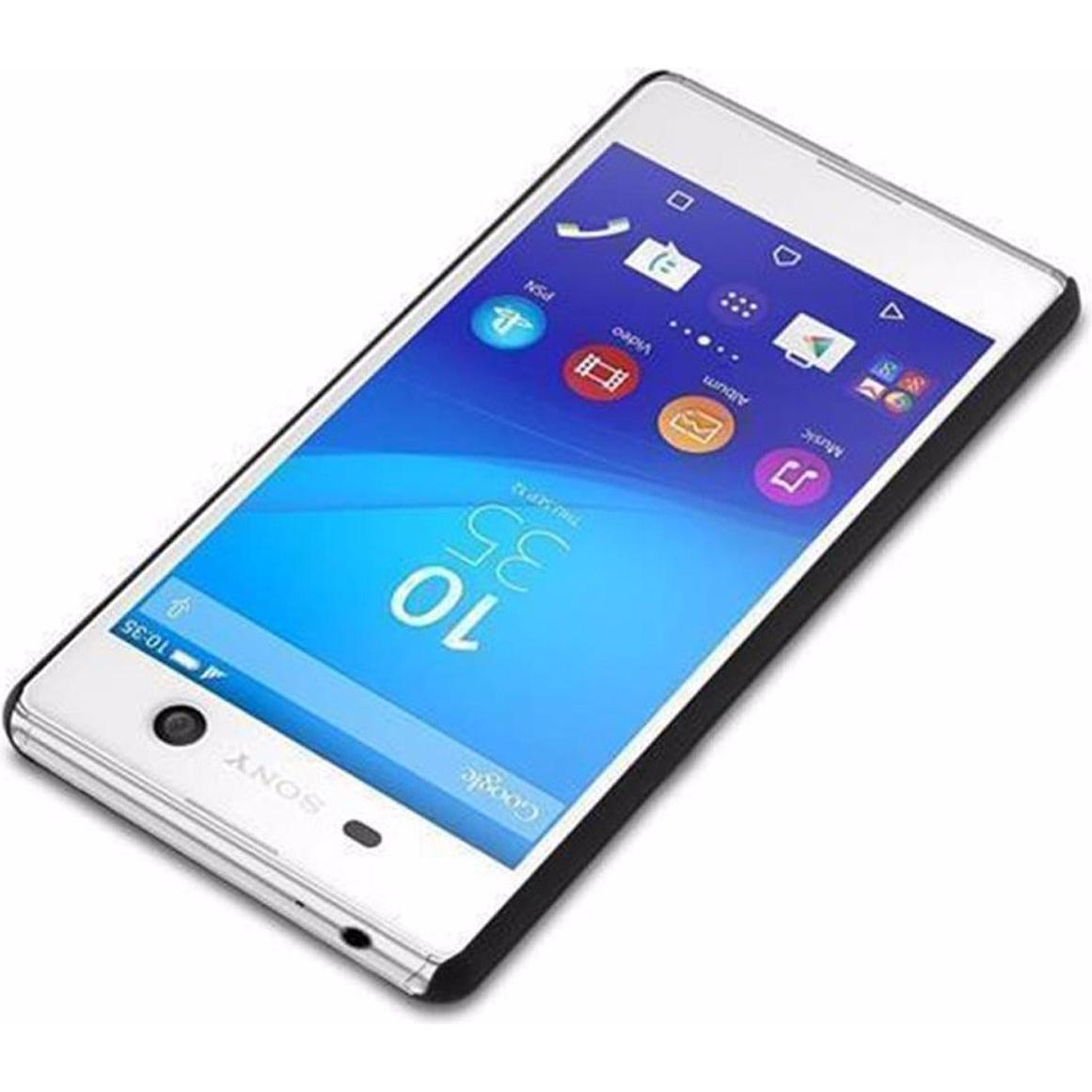 Thumbnail - Cadorabo Hard Cover Woody Cover (Sony Xperia M5), Smartphone Hülle, Braun