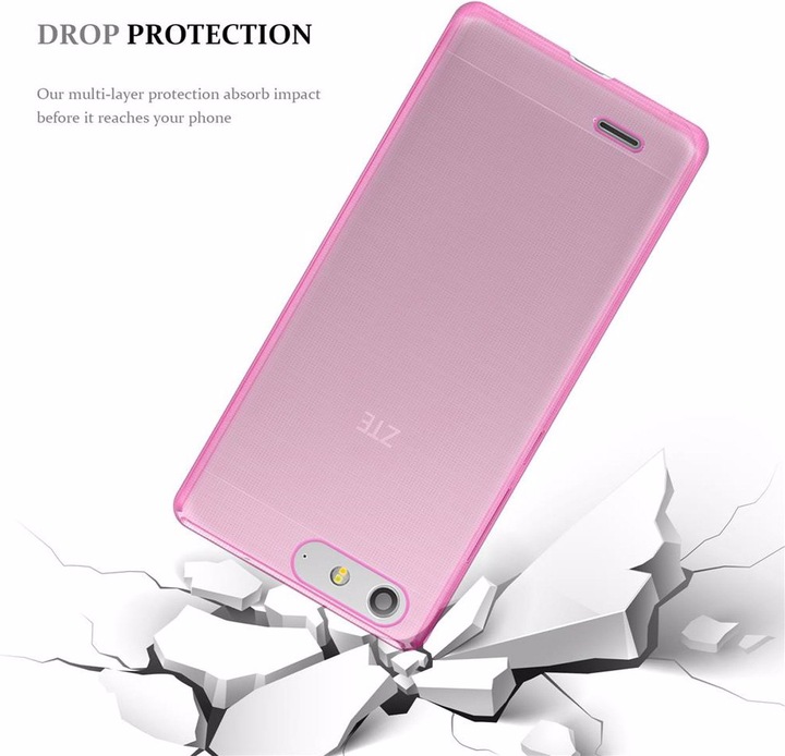 Produktbild Cadorabo TPU Ultra Slim AIR Cover (ZTE Blade V6)