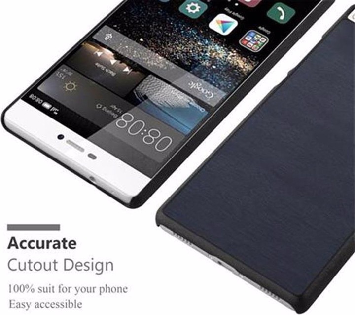 Produktbild Cadorabo Hard Cover Woody Cover (Huawei P8)
