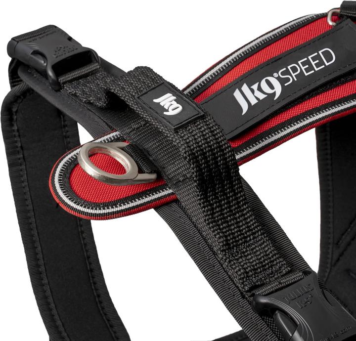 Produktbild Julius-K9 K9 Speed harness, Size: L, red (L, Hund, Hundesport, Allgemein, Spazieren)