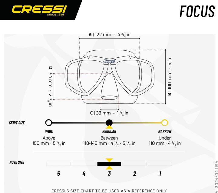 Actual product image Cressi Focus