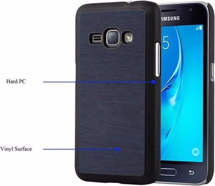 Actual product image Cadorabo Hard Cover Woody Cover (Samsung Galaxy J1 (2016))