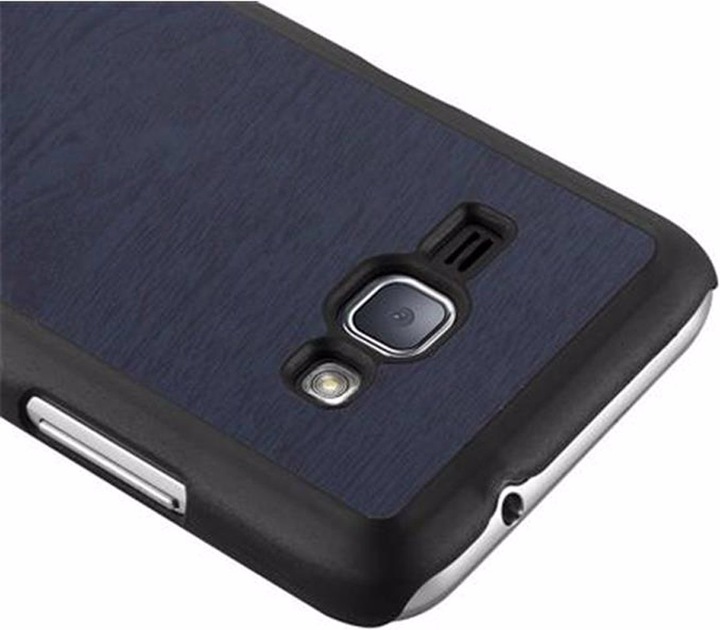 Actual product image Cadorabo Hard Cover Woody Cover (Samsung Galaxy J1 (2016))