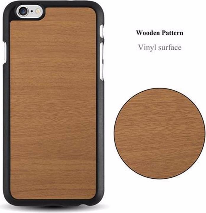 Productafbeelding Cadorabo Harde kaft Woody Cover (Apple iPhone 6)