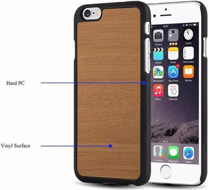 Productafbeelding Cadorabo Harde kaft Woody Cover (Apple iPhone 6)