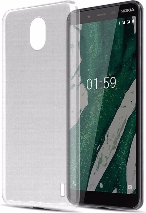 Actual product image Cadorabo TPU Ultra Slim AIR Cover (Nokia 1 Plus)