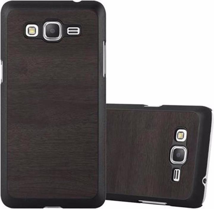 Produktbild Cadorabo TPU Wooden Cover (Samsung Galaxy Grand Prime)