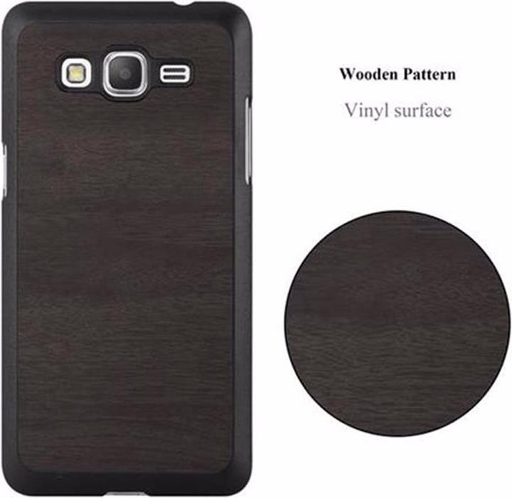 Produktbild Cadorabo TPU Wooden Cover (Samsung Galaxy Grand Prime)