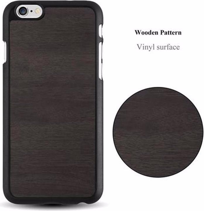 Productafbeelding Cadorabo Harde kaft Woody Cover (Apple iPhone 6)