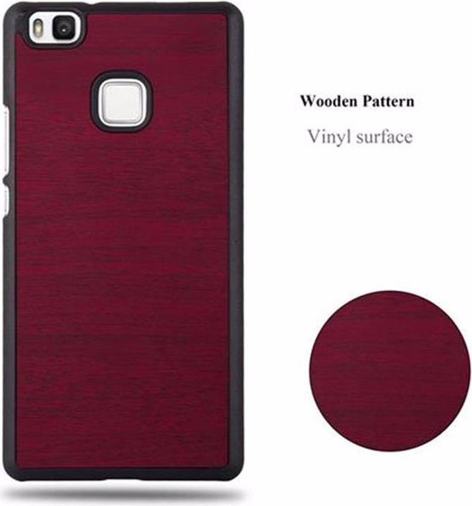 Productafbeelding Cadorabo Harde kaft Woody Cover (Huawei P9 Lite)