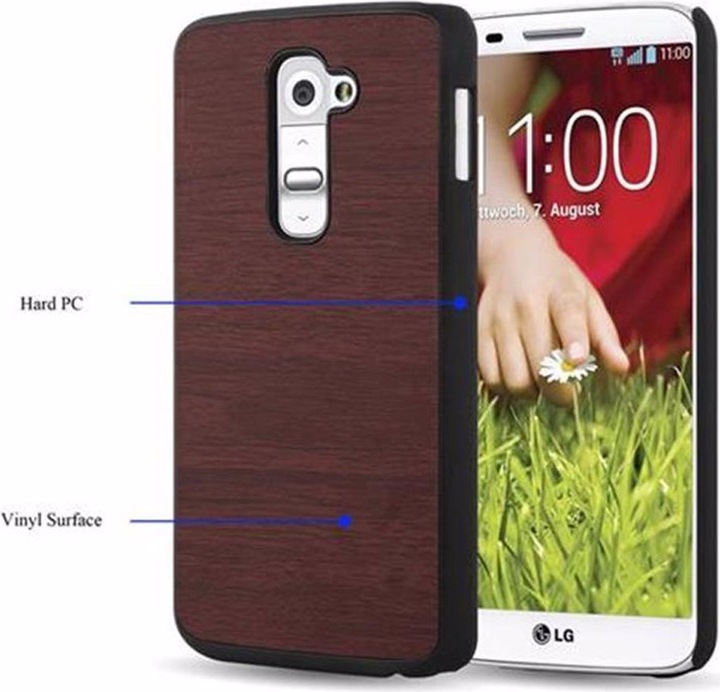 Immagine prodotto Cadorabo Copertina rigida Copertina di legno (LG G2)