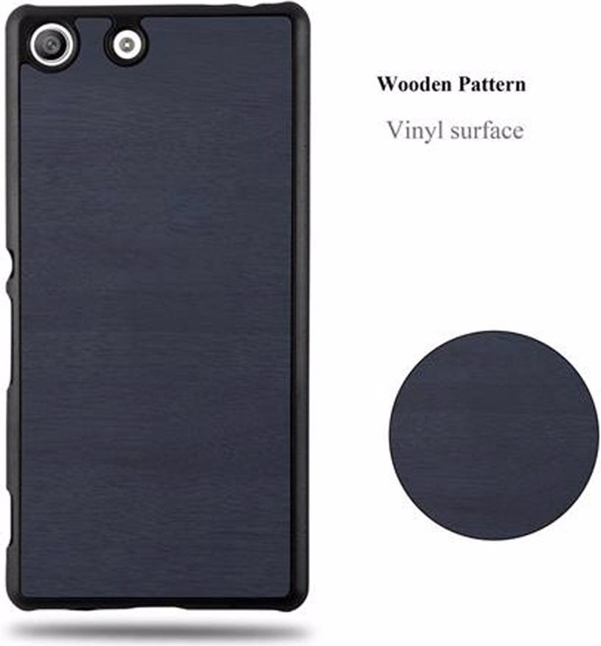 Image du produit Cadorabo Couverture rigide Woody Cover (Sony Xperia M5)