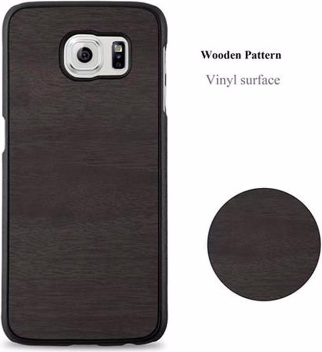 Produktbild Cadorabo Hard Cover Woody Cover (Samsung Galaxy S6)