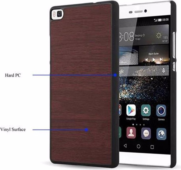Immagine prodotto Cadorabo Copertina rigida Copertina di legno (Huawei P8)