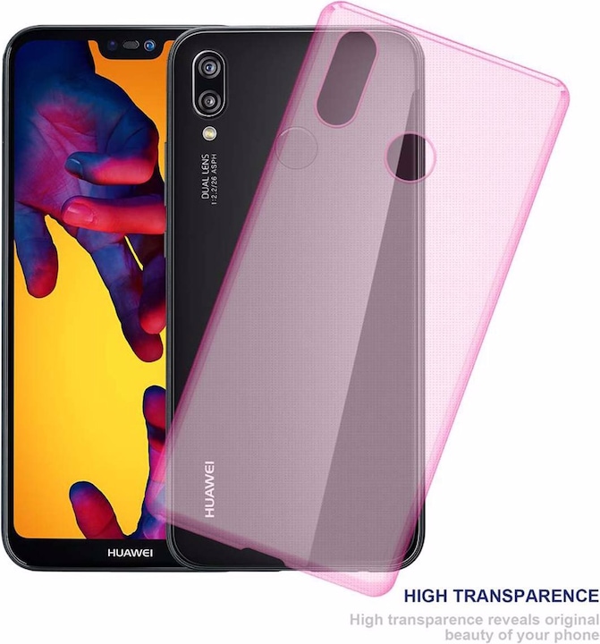 Produktbild Cadorabo TPU Ultra Slim AIR Cover (Huawei Nova 3E)