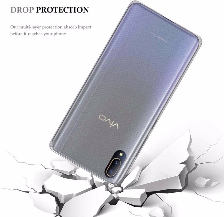 Produktbild Cadorabo TPU Ultra Slim AIR Cover (Vivo X21s)