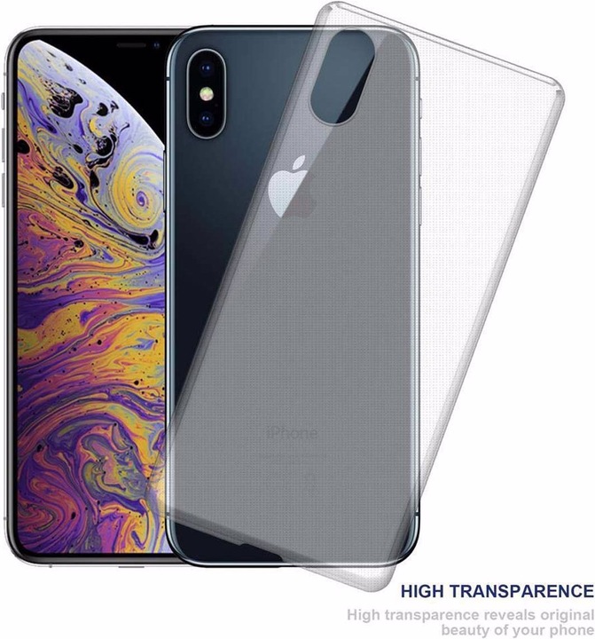 Produktbild Cadorabo TPU Ultra Slim AIR Cover (Apple iPhone XS Max)
