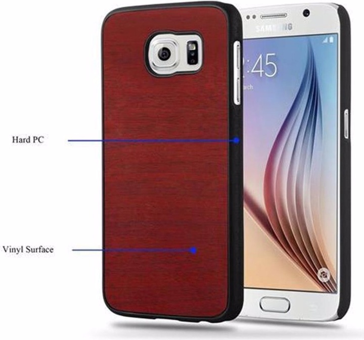 Immagine prodotto Cadorabo Copertina rigida Copertina di legno (Samsung Galaxy S6)