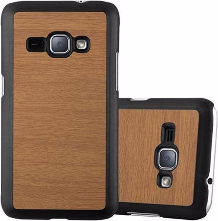 Productafbeelding Cadorabo Harde kaft Woody Cover (Samsung Galaxy J1 (2016))