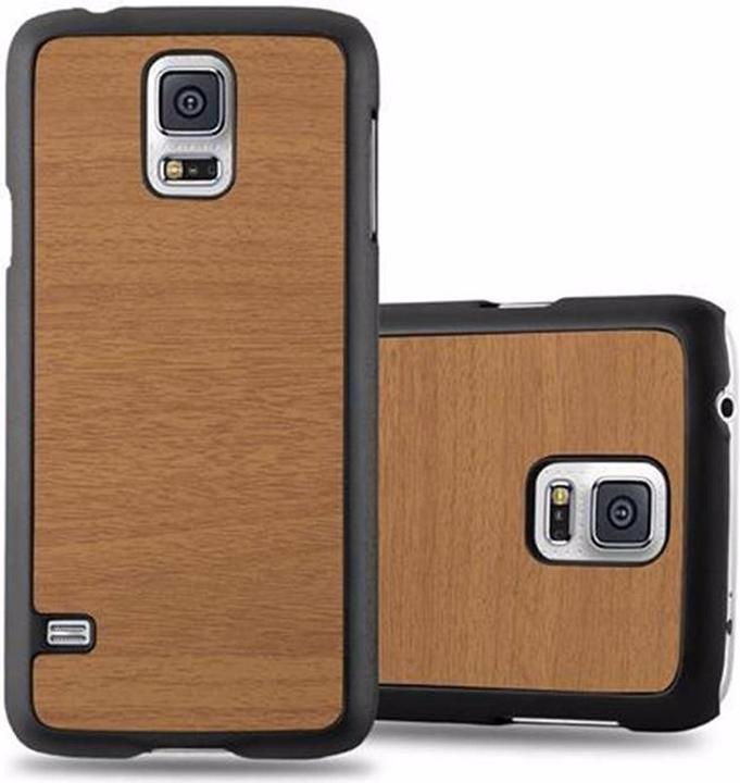Productafbeelding Cadorabo Harde kaft Woody Cover (Samsung Galaxy S5, Samsung Galaxy S5 Neo)