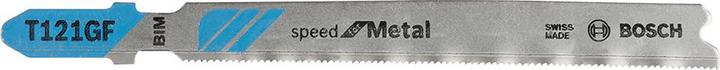 Produktbild Bosch Professional Zubehör Stichsägeblatt T 121 GF Speed for Metal, 5er-Pack, Bleche