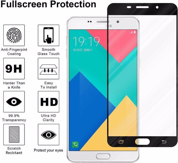 Immagine prodotto Cadorabo Vetro di protezione del display a schermo intero (1 Pezzo/i, Samsung Galaxy A9)