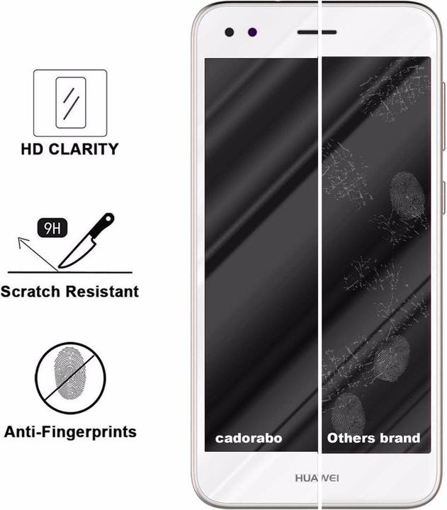 Actual product image Cadorabo Full screen display protection glass (1 Piece, Huawei Enjoy 7)