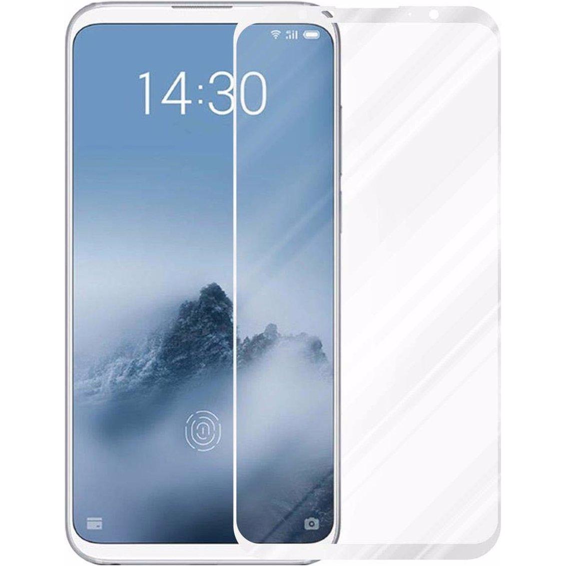 Thumbnail - Cadorabo Vollbild Displayschutzglas (1 Stück, Meizu 16th), Smartphone Schutzfolie, Weiss