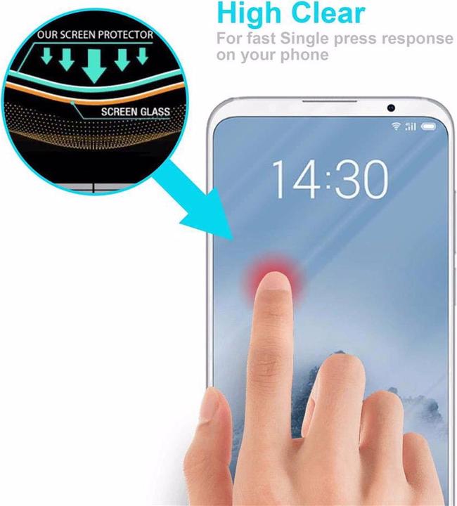 Immagine prodotto Cadorabo Vetro di protezione del display a schermo intero (1 Pezzo/i, Meizu 16)