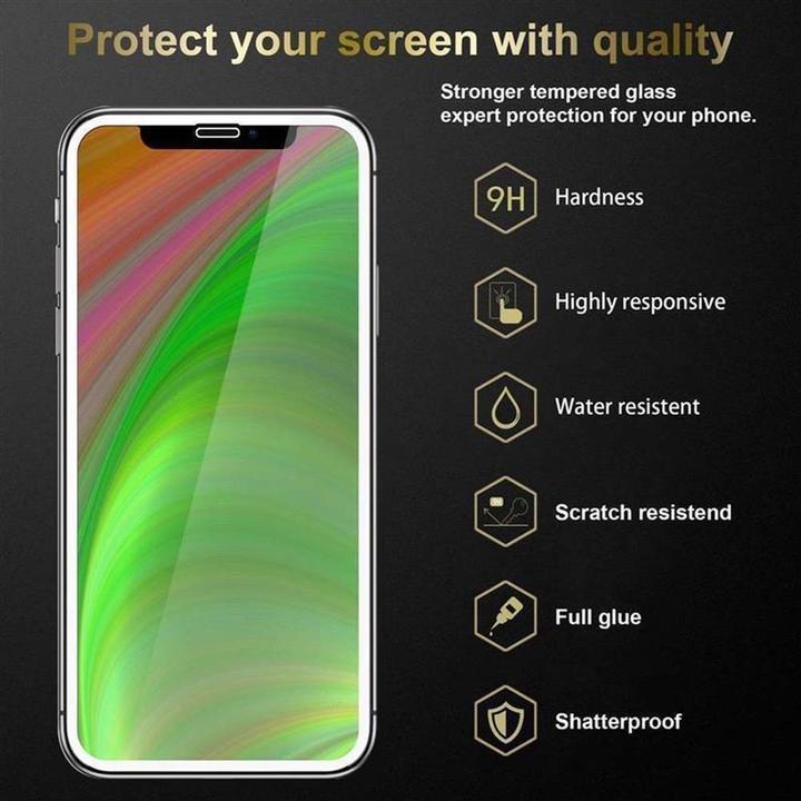 Produktbild Cadorabo Vollbild Displayschutzglas (1 Stück, Apple iPhone XR)