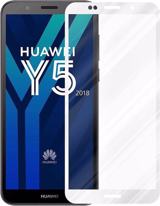 Produktbild Cadorabo Vollbild Displayschutzglas (1 Stück, Huawei Y5 (2018), Huawei Y5 Prime 2018)