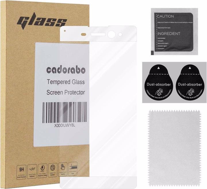 Actual product image Cadorabo Full screen display protection glass (1 Piece, Sony Xperia XA Ultra)