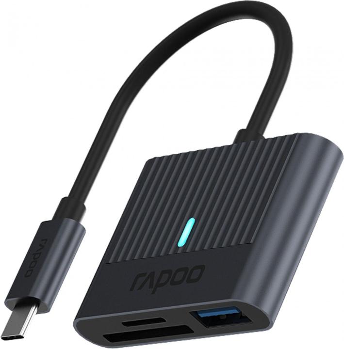 Immagine prodotto Rapoo Cartella USB-C, grigio (USB, USB-C 3.1 Gen 1)