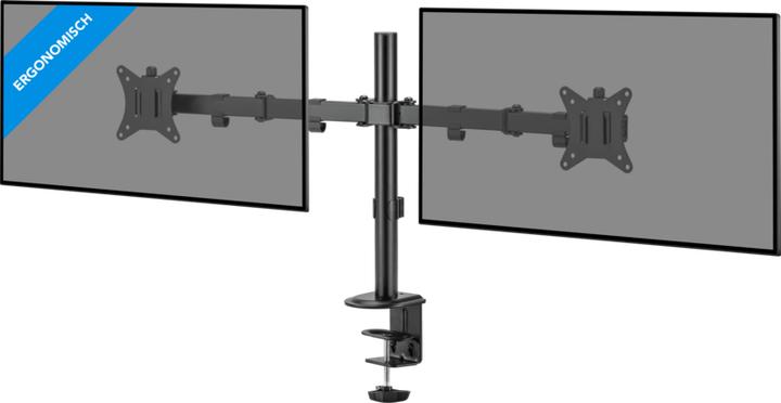 Productafbeelding Bluebuilt Monitorarm voor 2 monitoren (BBMA2M) (32", 9 kg)