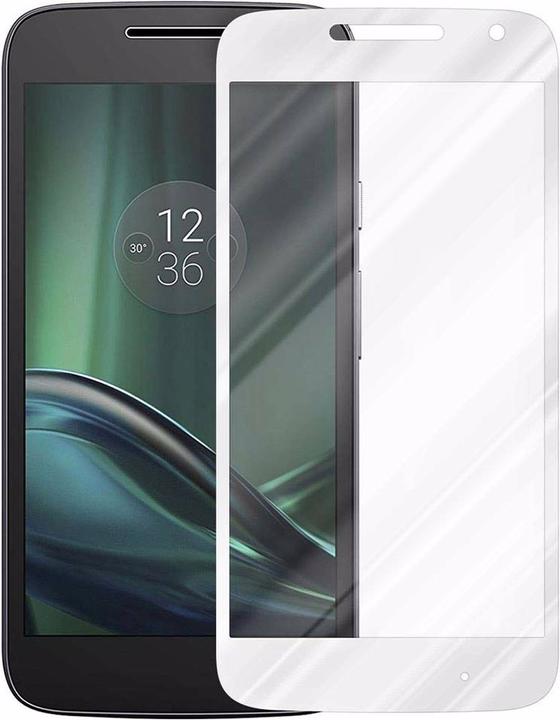 Actual product image Cadorabo Full screen display protection glass (1 Piece, Motorola Moto G4 Play)