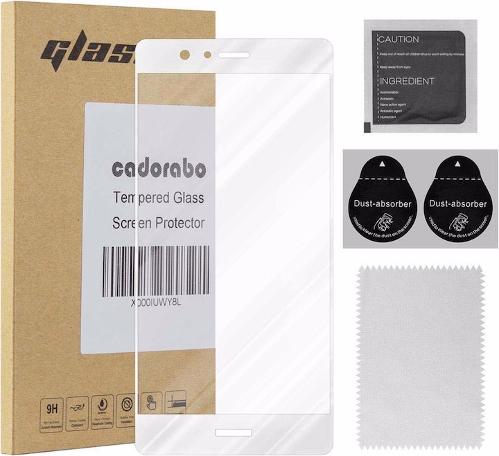 Actual product image Cadorabo Full screen display protection glass (1 Piece, Huawei G9 Lite)