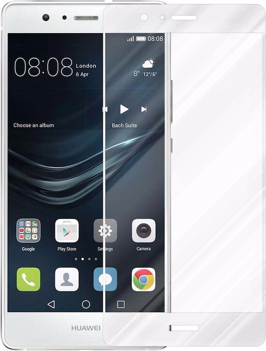 Actual product image Cadorabo Full screen display protection glass (1 Piece, Huawei G9 Lite)