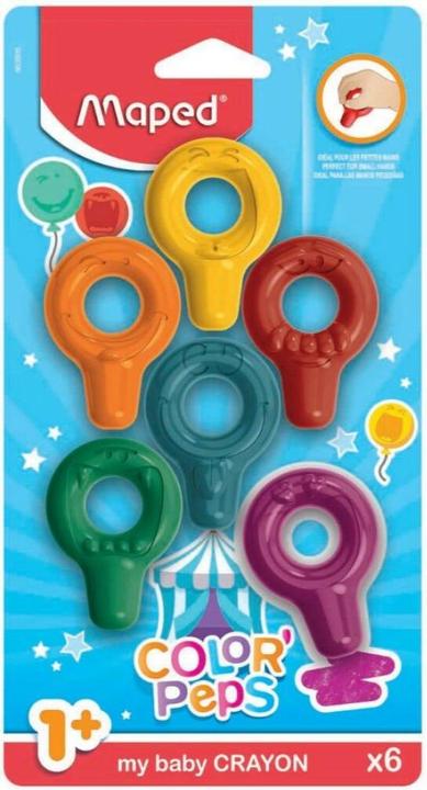 Maped Anneaux de cire à peindre (6x)