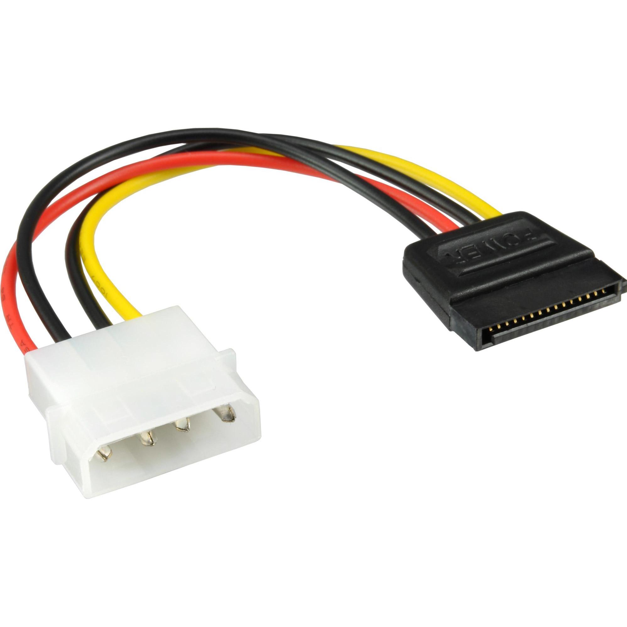 InLine SATA Stromadapterkabel, Interne Kabel (PC)